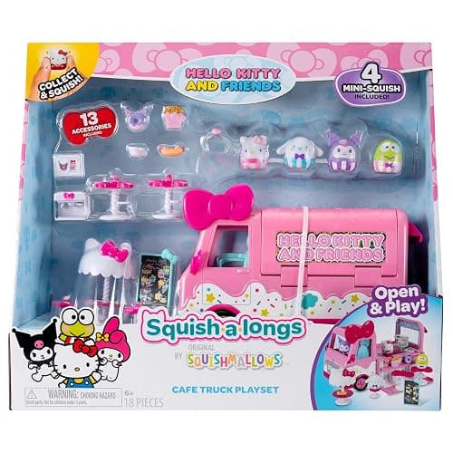 Squish-a-longs Hello Kitty and Friends Hello Kitty Cafe Truck Playset thumbnail 2