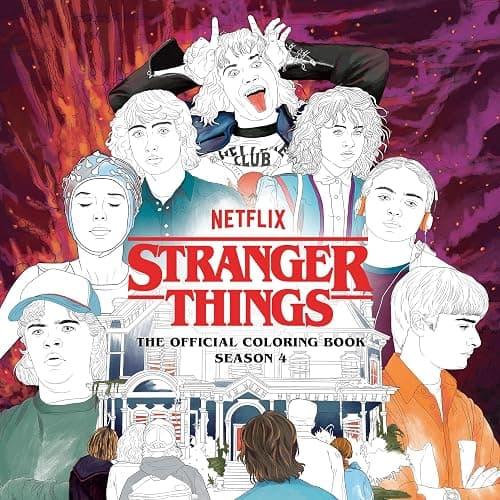 Stranger Things: The Official Coloring Book, Season 4 - Image 1