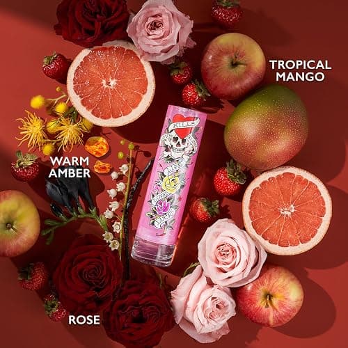 Ed Hardy Perfume for Women, Eau De Parfum Spray with Warm Amber Notes, Gift for Her, 3.4 fl oz thumbnail 3