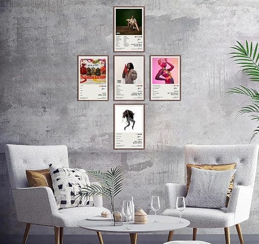 WIFZSASK Doechii Poster mit Albumcover, limitierte Auflage, ungerahmt, 20 x 30 cm, Leinwandposter, Wandkunst, Dekordruck, Bild, Gemälde für Wohnzimmer, Schlafzimmer, Dekoration thumbnail 4