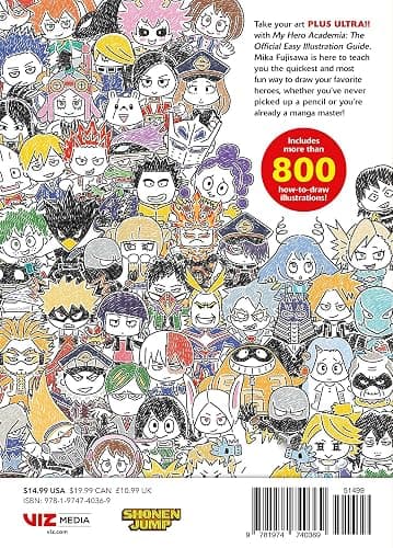 My Hero Academia: The Official Easy Illustration Guide - Paperback thumbnail 2