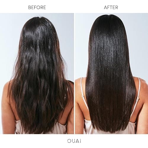 OUAI Hair Gloss - In-Shower Shiny Hair Treatment & Glaze with Frizz Control - Heat Protectant Infused with Hyaluronic Acid, Rice Water & Panthenol - Paraben, Phthalate & Sulfate Free (6 Oz) thumbnail 3