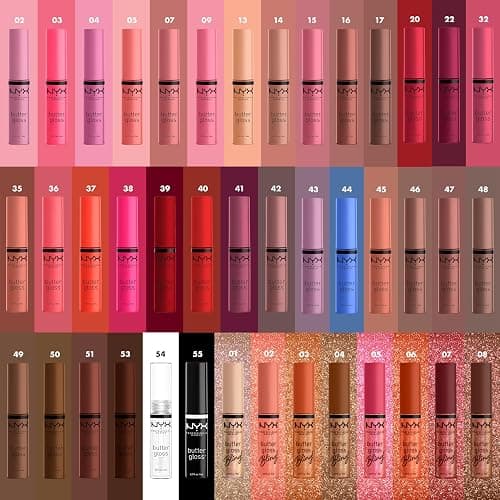 NYX PROFESSIONAL MAKEUP Butter Gloss, Non-Sticky Lip Gloss - Vanilla Cream Pie (Mauve) thumbnail 5