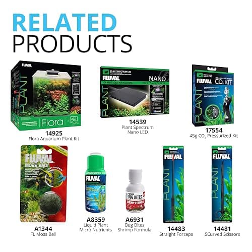 Fluval 12694 Plant and Shrimp Stratum for Freshwater Fish Tanks, 8.8 lbs. – Aquarium Substrate for Strong Plant Growth, Supports Neutral to Slightly Acidic pH thumbnail 8