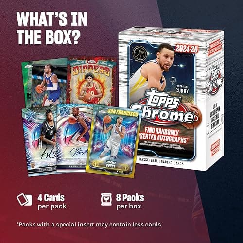 2024-25 Topps Chrome Basketball - Factory Sealed - Value Box thumbnail 8