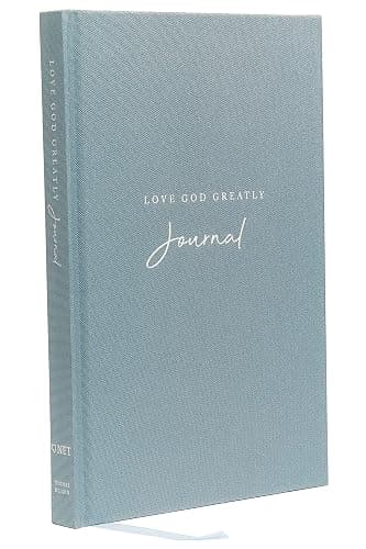 Love God Greatly Journal: A SOAP Method Journal for Bible Study (Blue Cloth-bound Hardcover) - Image 1