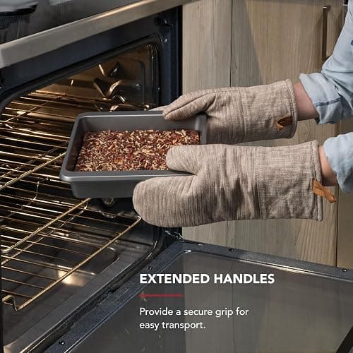 KitchenAid 9in Nonstick Aluminized Steel Square Cake Pan, Contour Silver thumbnail 5