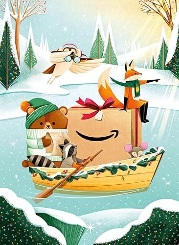 Amazon Holiday Puzzle - 100 Piece Jigsaw Puzzle from Buffalo Games - Forest Friends Adventure - Family Game Night Puzzle Fun - Finished Size is 15 x 11 thumbnail 2