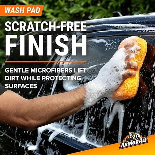 Armor All Premier Car Care Kit, Includes Car Wax & Wash Kit, Glass Cleaner, Car Air Freshener, Tire & Wheel Cleaner (8 Piece Kit) thumbnail 6