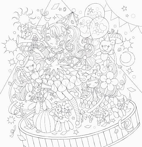 Romantic Gothic: The London Sirosaki Coloring Book thumbnail 5