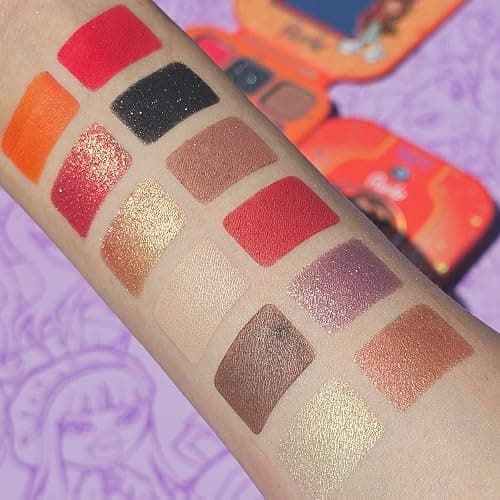 Rude Cosmetics Bratz Colorful Eyeshadow Palette for Women, Teen Girls - Mini Eye Shadow Make Up Palettes - Glitter, Matte, Metallic & Shimmer Eyeshadow for Eye Makeup - Bunny Boo thumbnail 3