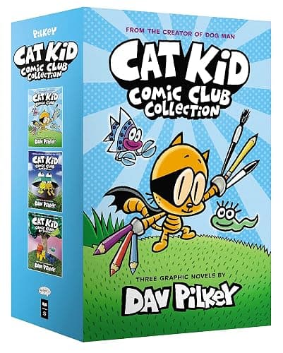 The Cat Kid Comic Club Collection: From the Creator of Dog Man (Cat Kid Comic Club #1-3 Boxed Set) - Image 1