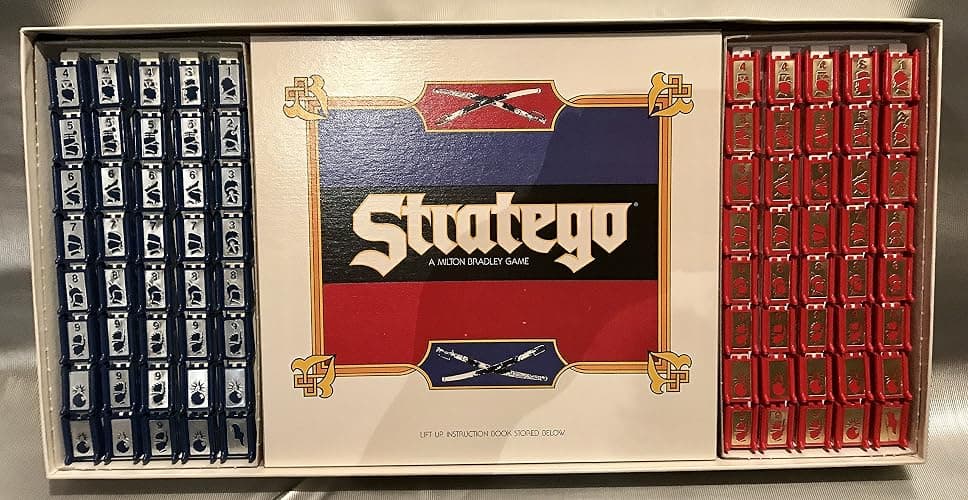 Milton Bradley Stratego - The Classic Game of Battlefield Strategy 1986 Edition thumbnail 6