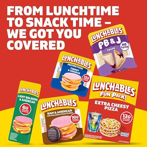 Lunchables Extra Cheesy Pizza with Capri Sun Pacific Cooler & Airheads White Mystery Fun Pack, 4.6 oz & 6 fl oz Package thumbnail 8