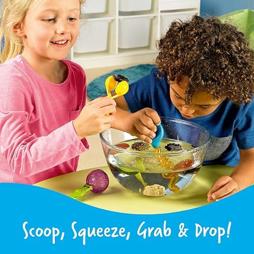 Learning Resources Helping Hands Fine Motor Tool Set Toy, Fine Motor and Sensory Toy, Fine Motor Games, Ages 3+ thumbnail 2
