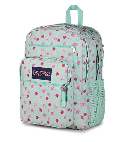 JanSport Laptop Backpack - Computer Bag with 2 Compartments, Ergonomic Shoulder Straps, 15” Laptop Sleeve, Haul Handle - Apple Orchard thumbnail 8
