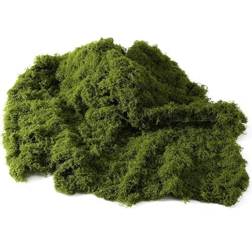 USMOLA Fake Moss Mat, Artificial Moss Table Runner for Wedding Decor Table Centerpieces Fairy Garden Crafts Indoor Green Faux Grass Wall Decor (Green: 39 x 39Inch / 100 x 100cm) thumbnail 8