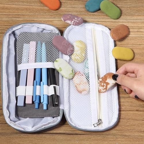 Mr. Pen- Erasers, 12 Pack, Earthy Colors, Marble Pencil Eraser, Erasers for Pencil, Mr Pen Erasers thumbnail 7