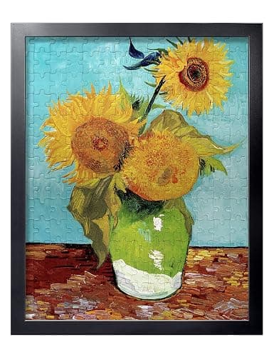 LaVie Home 20x25 Picture Frame Black, Puzzles Frame for Wall Decoration, Classic Black Minimalist Style Suitable for Decorating Houses, Offices, Hotels, Puzzles Posters Photos or Artwork（1 Pack） thumbnail 4