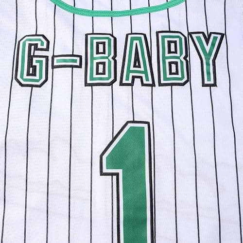 Aolapo G-Baby Jerseys, Embroidery Breathable #1 Jarius Evans Hardball Shirt Baseball Jersey for Men S-XXXL thumbnail 5