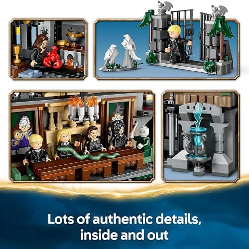 LEGO Harry Potter Malfoy Manor Set, Collectible Building Toy for Kids, Features 9 Character Minifigures Including Dobby, Creative Wizarding World Gift for 10 Plus Year Old Girls & Boys 76453 thumbnail 5