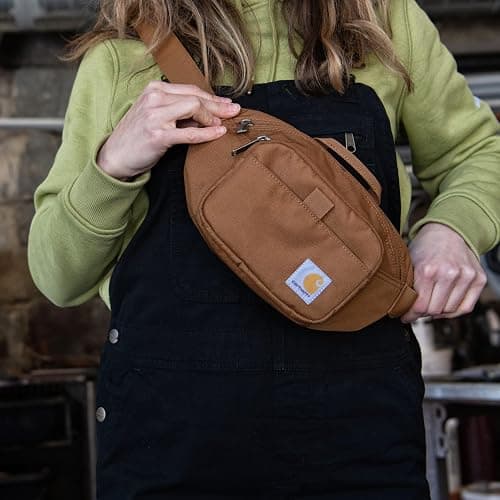 Carhartt Classic Adjustable Sling Bag, Durable, 600-Denier Water Resistant Hip Pack thumbnail 6