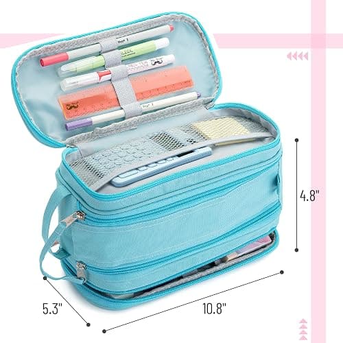 Mr. Pen- Large Capacity Pencil Case, Big Capacity Pencil Case | Big Pencil Pouch, Pencil Bag, Pen Case, Pen Pouch, Pen Bag, Pencil Pouches, Pencil Bags, Big Pencil Case, Large Pencil Case thumbnail 3