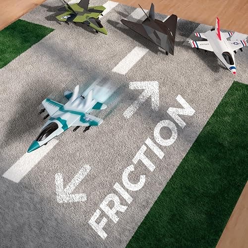 United Sates Air Force 4-Pack Toy Jet Squadron Die Cast Airplanes, Pull Back Military Fighter Jets, Diecast Air Plane Models thumbnail 7