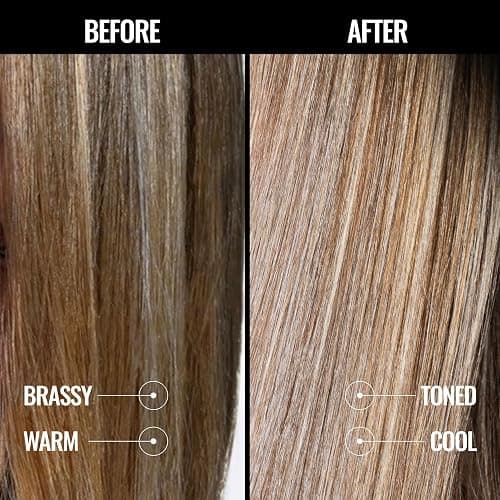 Pravana The Perfect Blonde Seal & Protect Leave-In Conditioner Spray Treatment Detangler | Neutralizes Brassy, Yellow Tones | For Color Treated Hair | Chromasilk Enhances Shine & Protection | Vegan thumbnail 4