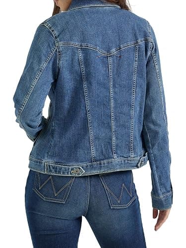 Wrangler Authentics womens Stretch Denim Jacket thumbnail 2
