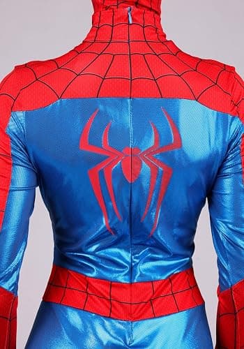 Marvel Spider-Man Zentai Suit Women's Costume, Superhero Full Body Jumpsuit with Mask thumbnail 6