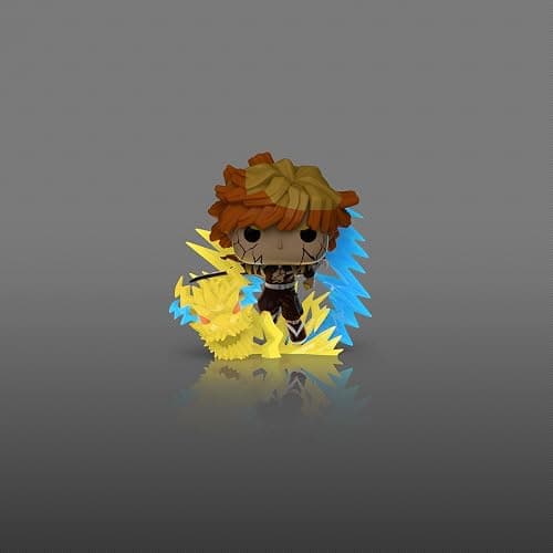 Funko POP! Premium: Demon Slayer - Zenitsu with Chase | Official Merch - Collectable Vinyl Figurine for Shelf Display - Birthday Gift Idea for Fans and Collectors thumbnail 4