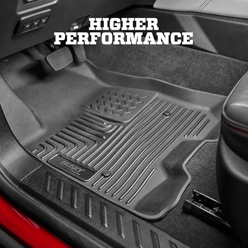 Husky Liners Weatherbeater Floor Mats | Fits 2011-2012 Ford F-250/F-350 Crew CAB ONLY (Footwell Coverage) | Front & 2nd Row, 3-pc Black - 98711 thumbnail 3