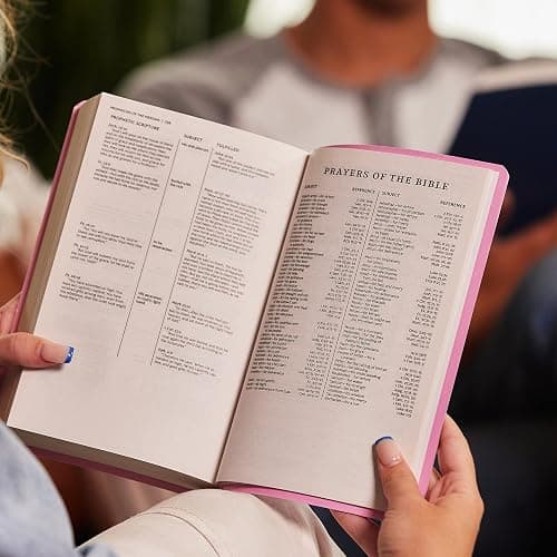 NKJV, Gift and Award Bible, Leather-Look, White, Red Letter, Comfort Print: Holy Bible, New King James Version thumbnail 10