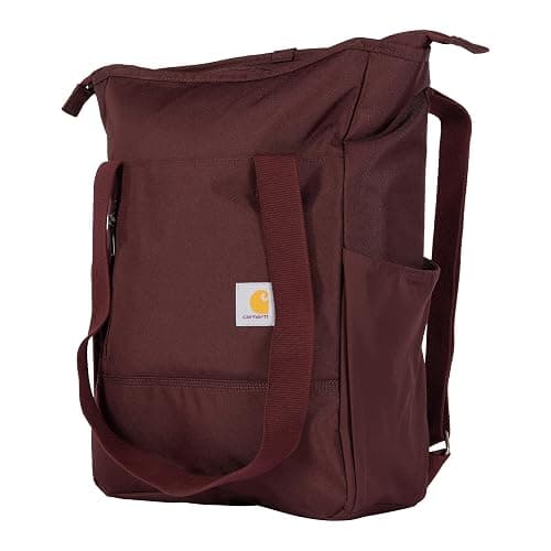 Carhartt Classic Convertible Backpack Tote, Durable Water Repellent Material W/ 17" Laptop Sleeve, Port - Image 1