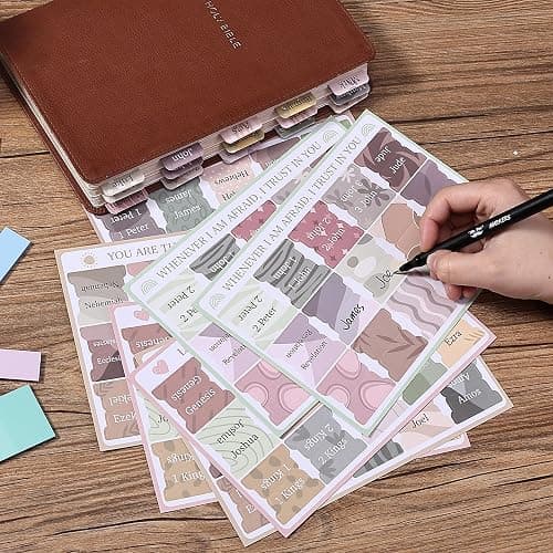 Mr. Pen- Bible Journaling Kit, Bible Study Supplies, No Bleed Bible Highlighters and Pens No Bleed, Christmas Gift thumbnail 7