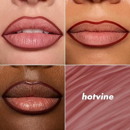e.l.f. Main Stain Lip Marker, Hotvine | Lip Stain Lip Liner, Define, Contour & Fill for Long-Lasting & Transfer-Resistant Color, Vegan & Cruelty-Free thumbnail 2