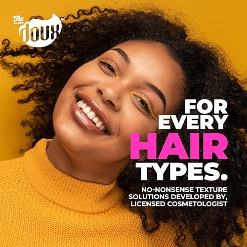 The Doux Curl Cream for Curly Hair with Honey, Aloe & Keratin – Curl Defining Custard for Frizz Control, Moisture & Shine Bee Girl Honey Custard for Natural Hair thumbnail 6