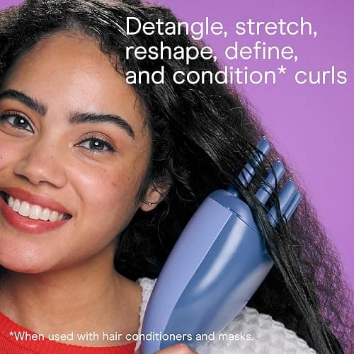 Infiniti PRO by CONAIR Steam Therapy Hair Steamer, Portable Styling Tool with 7-Inch Diffuser Attachment, 30-Second Heat-Up, Penetrating Steam for Detangling, Reshaping, and Volumizing Curls, Blue thumbnail 7