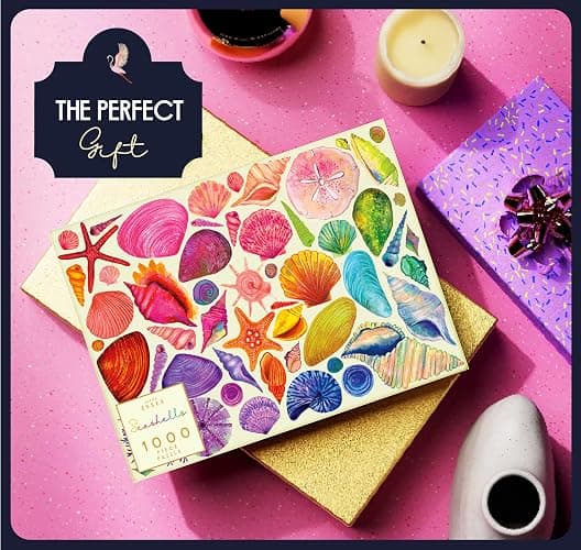 Colorful Beach Ocean Seashell, Puzzle 1000 Pieces thumbnail 5