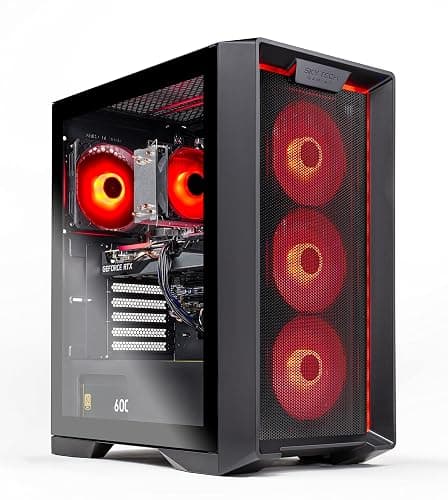 Skytech Gaming Nebula Gaming PC Desktop – Intel Core i3 12100F 3.3 GHz, NVIDIA RTX 3050, 500GB NVME SSD, 16GB DDR4 RAM 3200, 600W Gold PSU, Wi-Fi, Windows 11 Home 64-bit thumbnail 14