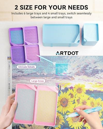  Interlocking Diamond Art Trays thumbnail 4
