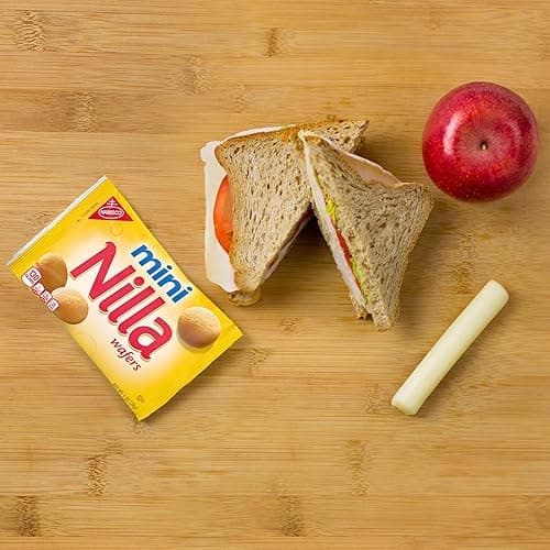 NILLA Wafers Mini Cookies, Vanilla Wafers, 10 Snack Packs thumbnail 9