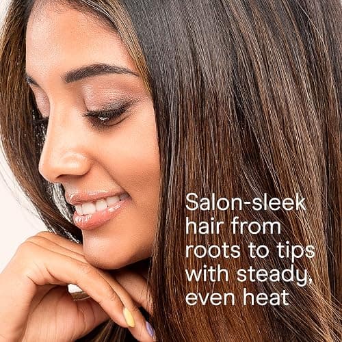 Conair Hair Dryer with Retractable Cord, 1875W Blow Dryer, 3 Heat Settings, 2 Speeds, Blow Dryer with Diffuser and Concentrator Attachments, Ionic + Tourmaline Technology, Matte Light Pink thumbnail 6