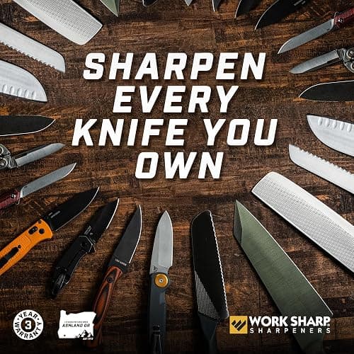 Work Sharp Precision Adjust Elite Knife Sharpener - Fixed Angle Sharpening System for Kitchen & Pocket Knives - Professional Guided Knife Sharpening Tool thumbnail 8
