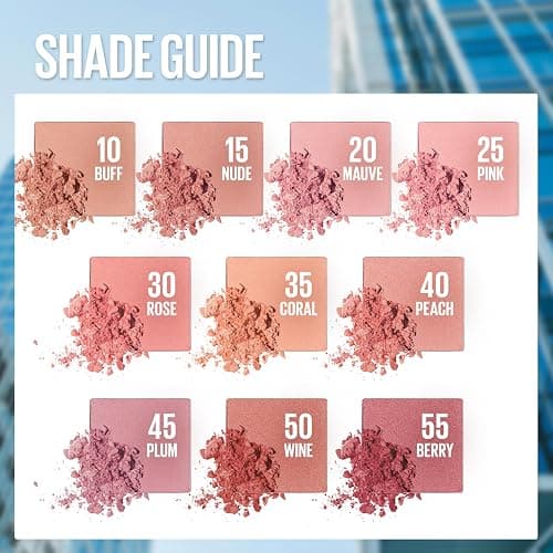 Maybelline Fit Me Powder Blush, Lightweight, Smooth, Blendable, Long-lasting All-Day Face Enhancing Makeup Color, Mauve, 1 Count thumbnail 4