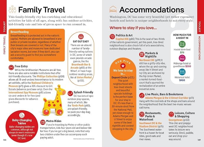 Lonely Planet Pocket Washington, DC: Discover Twice the City in Half the Time | Top Sights | Maps & Walking Tours | Covers The White House Area & ... Mall, Penn Quarter and more (Pocket Guide) thumbnail 14