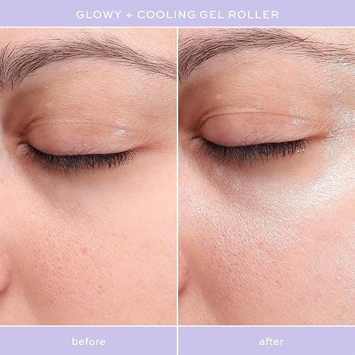 ITK Hydrating Glow Roller Face Serum with Niacinamide and Peptides, Preps Skin for Makeup and Depuffs for Dewy Skin thumbnail 4