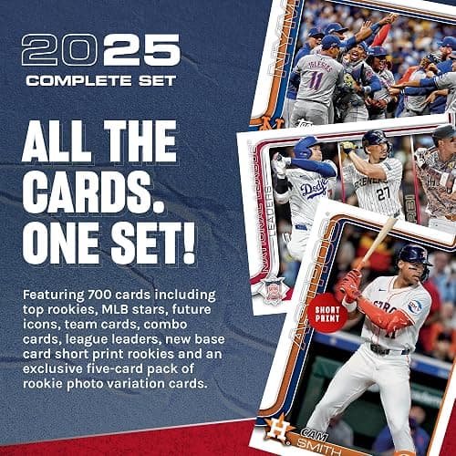 2025 Topps Complete Sets Baseball - Factory Sealed - Retail Box thumbnail 3