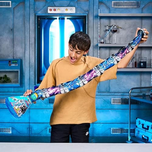MrBeast Lab Hybrids Multi Pack, Reveal Different Hybrid Parts To Create 2 Mix & Match Action Figures, Plus Parts Of The Golden Panther Dragon, Fuse Millions Of Beast Combinations - Shark VS Polar Bear thumbnail 2